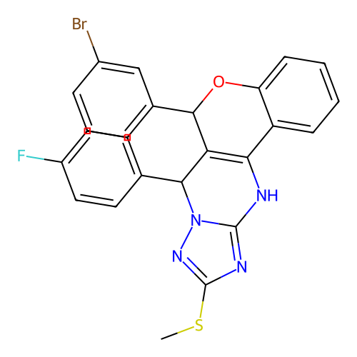 C25H18BrFN4OS structure