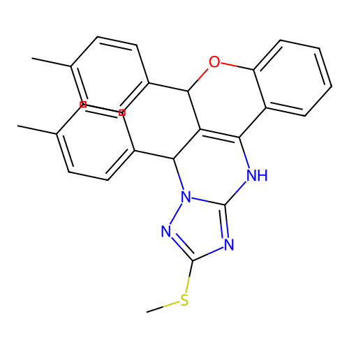 C27H24N4OS structure