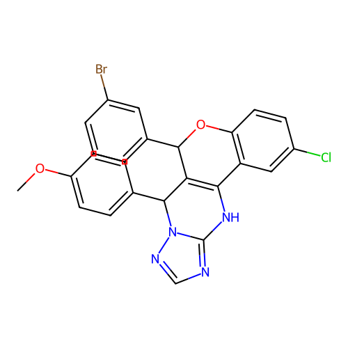 C25H18BrClN4O2 structure