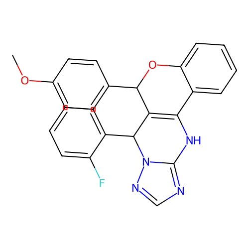 C25H19FN4O2 structure