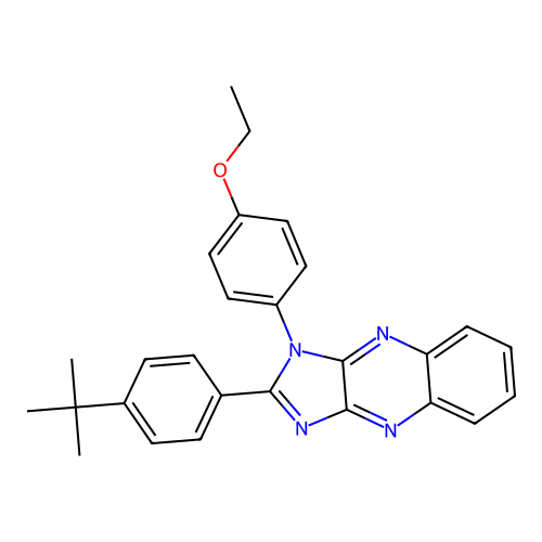2-(4-tert-butylphenyl)-1-(4-ethoxyphenyl)-1H-imidazo[4,5-b]quinoxaline structure