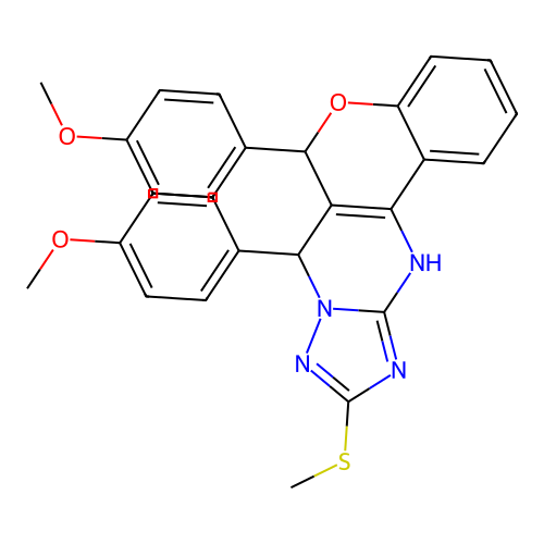 C27H24N4O3S structure