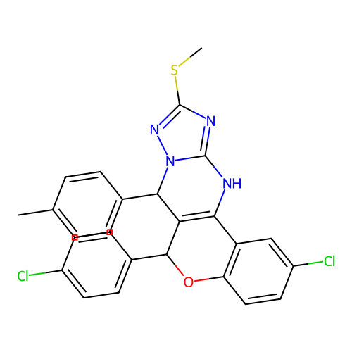C26H20Cl2N4OS structure