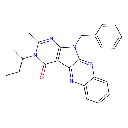 C24H23N5O structure