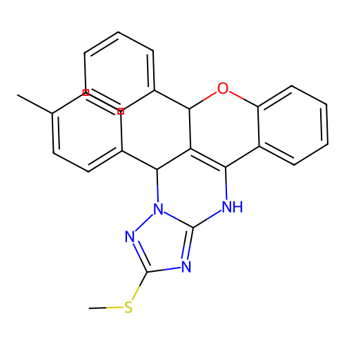 C26H22N4OS structure