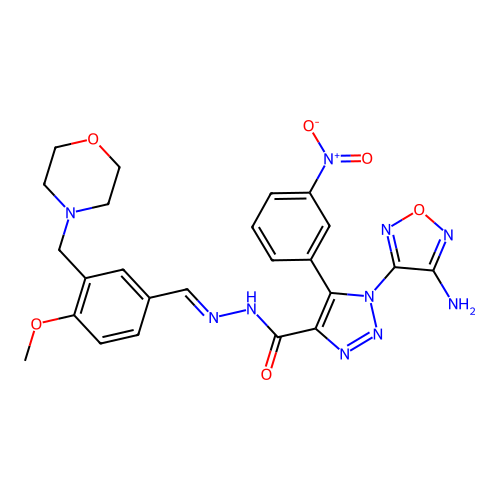 C24H24N10O6 structure