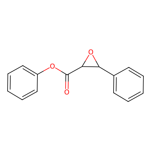 Phenyl 3-phenyloxirane-2-carboxylate structure