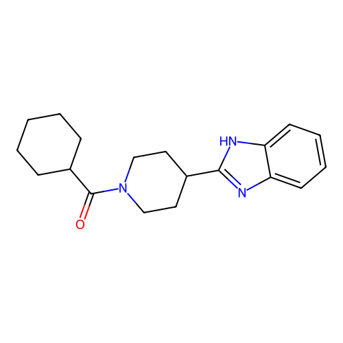 [4-(1H-Benzoimidazol-2-yl)-piperidin-1-yl]-cyclohexyl-methanone structure