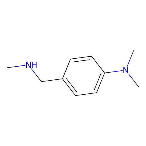 N-methyl-4-(N,N-dimethylamino)benzylamine structure