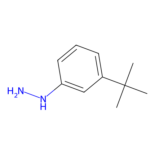 (3-Tert-butylphenyl)hydrazine structure
