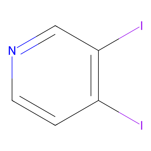 3,4-Diiodopyridine structure