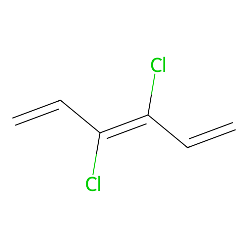 3,4-Dichlorohexa-1,3,5-triene structure