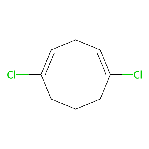 1,5-Dichloro-1,4-cyclooctadiene structure
