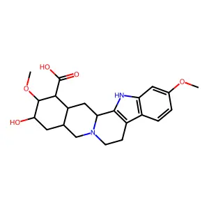 利血平酸 structure