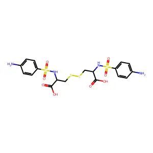 1,4-Bis(2-chloroethyl)-1,4-diazoniabicyclo[2.2.1]heptane structure