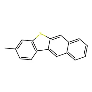 Benzo(b)naphtho(2,3-d)thiophene, 3-methyl- structure