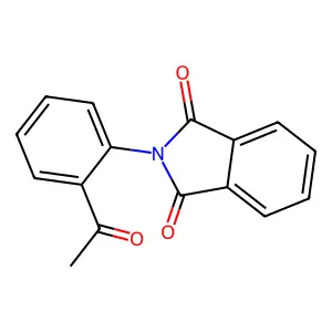 O-(N-phthalimido)acetophenone structure