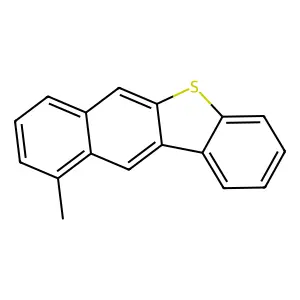 Benzo(b)naphtho(2,3-d)thiophene, 10-methyl- structure