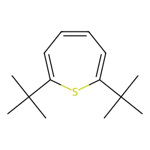 2,7-Di-tert-butylthiepin structure