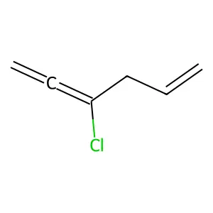 3-Chlorohexa-1,2,5-triene structure