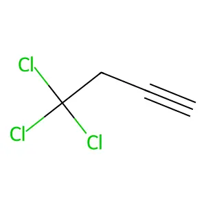 4,4,4-Trichloro-1-butyne structure