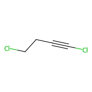 1,4-Dichloro-1-butyne structure