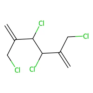 3,4-Dichloro-2,5-bis(chloromethyl)hexa-1,5-diene structure