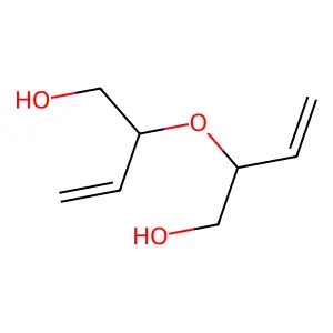 2,2'-Oxybis-3-buten-1-OL structure