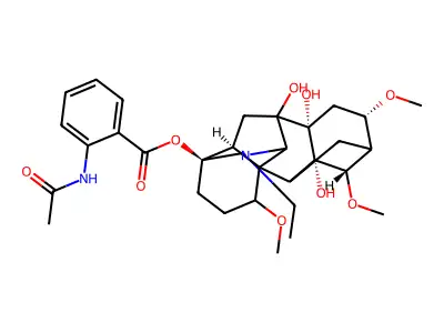 Puberanidine structure