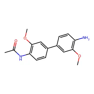 N-Acetyl-o-dianisidine structure