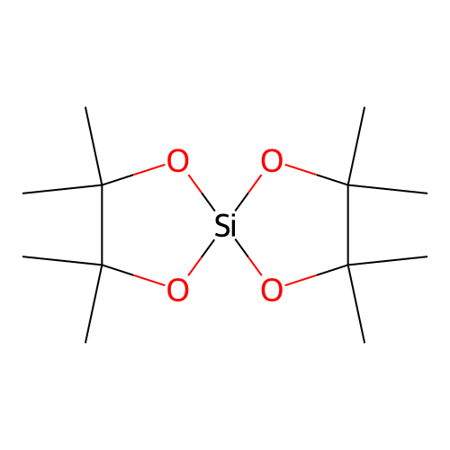 2,2,3,3,7,7,8,8-Octamethyl-1,4,6,9-tetraoxa-5-silaspiro[4.4]nonane structure