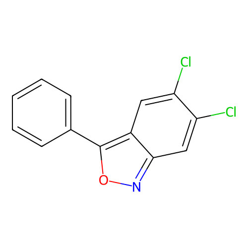 5,6-Dichloro-3-phenyl-2,1-benzoxazole structure