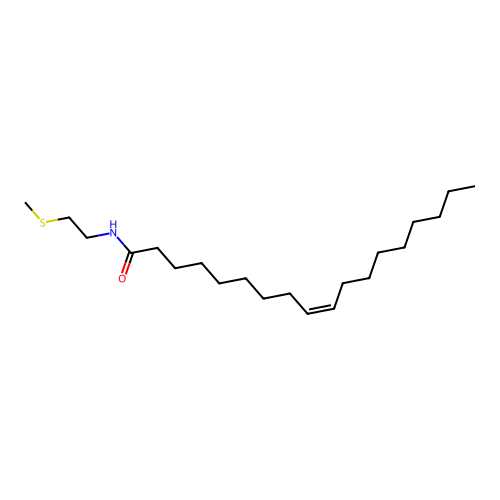S-methyl-N-oleoylmercuryethylamide structure