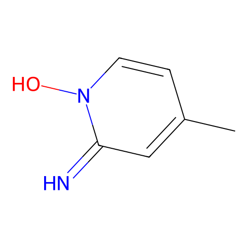 2-Pyridinamine, 4-methyl-, 1-oxide structure