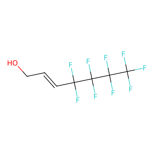 4,4,5,5,6,6,7,7,7-Nonafluorohept-2-en-1-ol structure