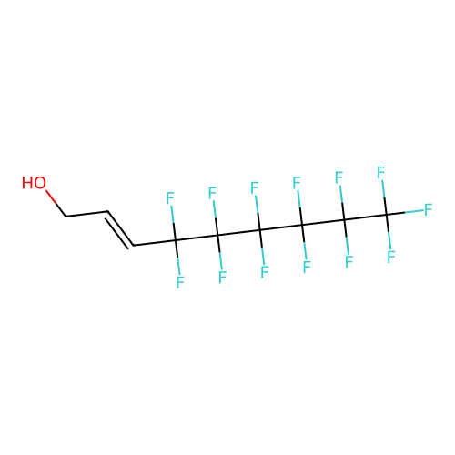 3-(Perfluoro-n-hexyl)prop-2-en-1-ol structure