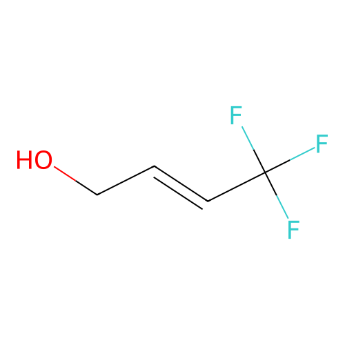 4,4,4-Trifluoro-2-buten-1-ol structure