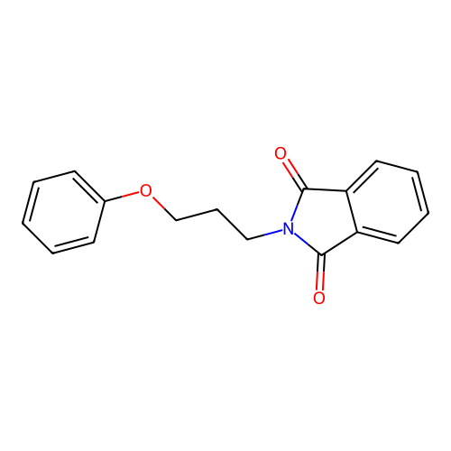 2-(3-Phenoxypropyl)isoindoline-1,3-dione structure