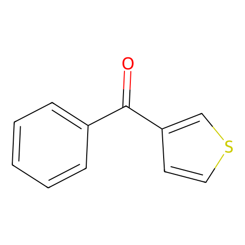 3-Benzoylthiophene structure