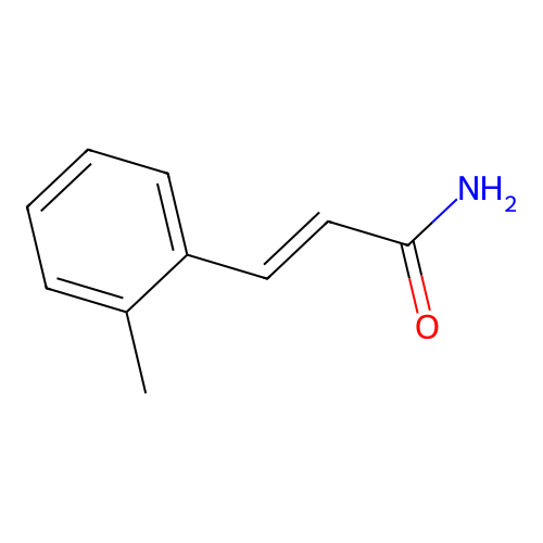 3-(2-Methylphenyl)-2-propenamide structure