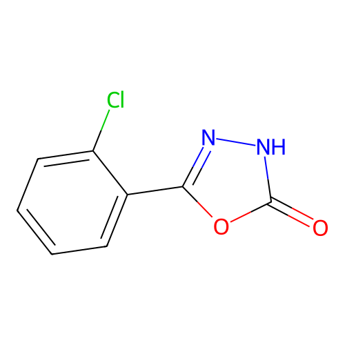 5-(2-Chlorophenyl)-1,3,4-oxadiazol-2(3H)-one structure