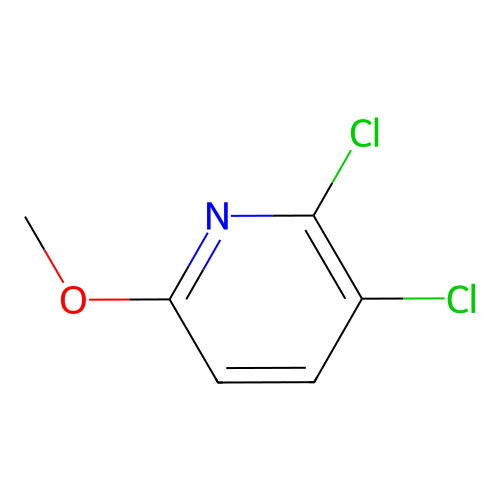 2,3-Dichloro-6-methoxypyridine structure