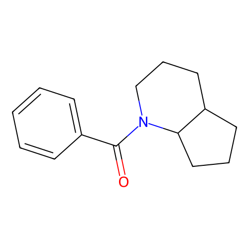 (2,3,4,4a,5,6,7,7a-Octahydro-1H-pyridyl) phenyl ketone structure