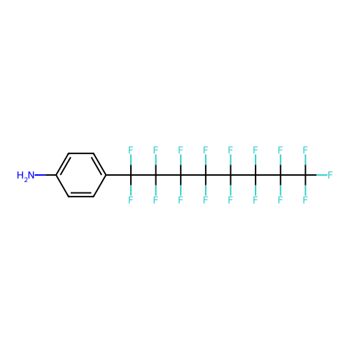4-(Heptadecafluorooctyl)aniline structure