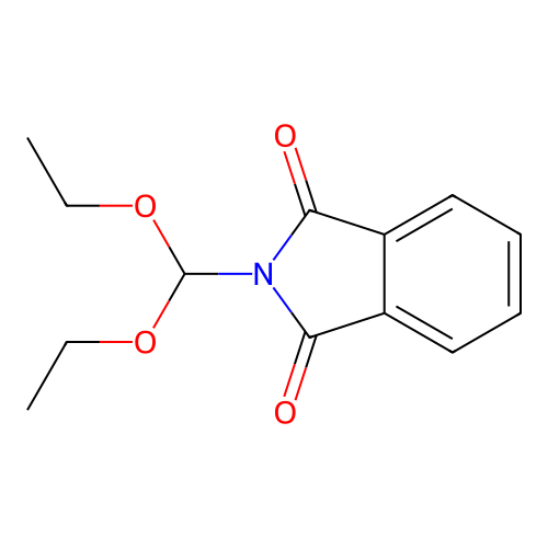 2-(Diethoxymethyl)isoindole-1,3-dione structure