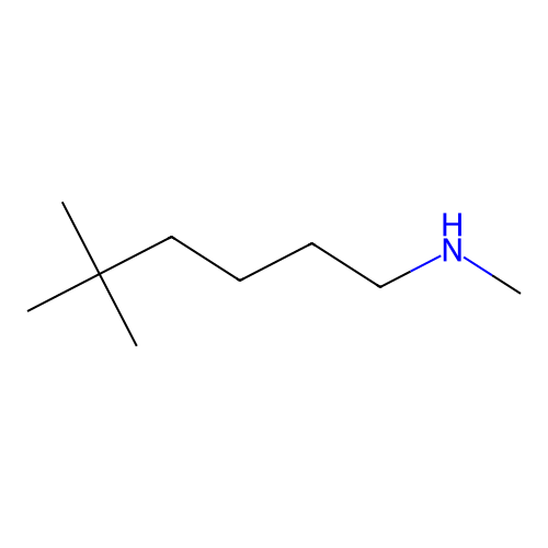 (5,5-Dimethylhexyl)(methyl)amine structure
