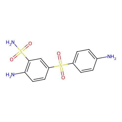 2-Amino-5-(4-aminobenzene-1-sulfonyl)benzene-1-sulfonamide structure