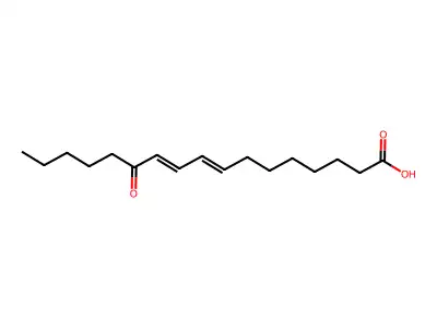 12-氧代十七碳-8,10-二烯酸 structure