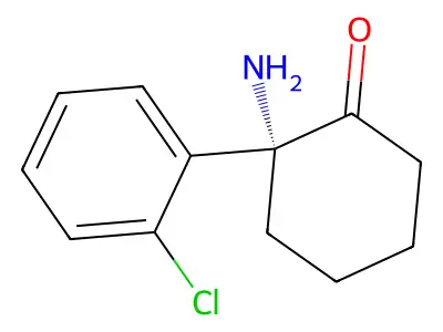 去甲氯胺酮 structure