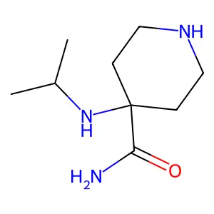 4-(Isopropylamino)piperidine-4-carboxamide structure